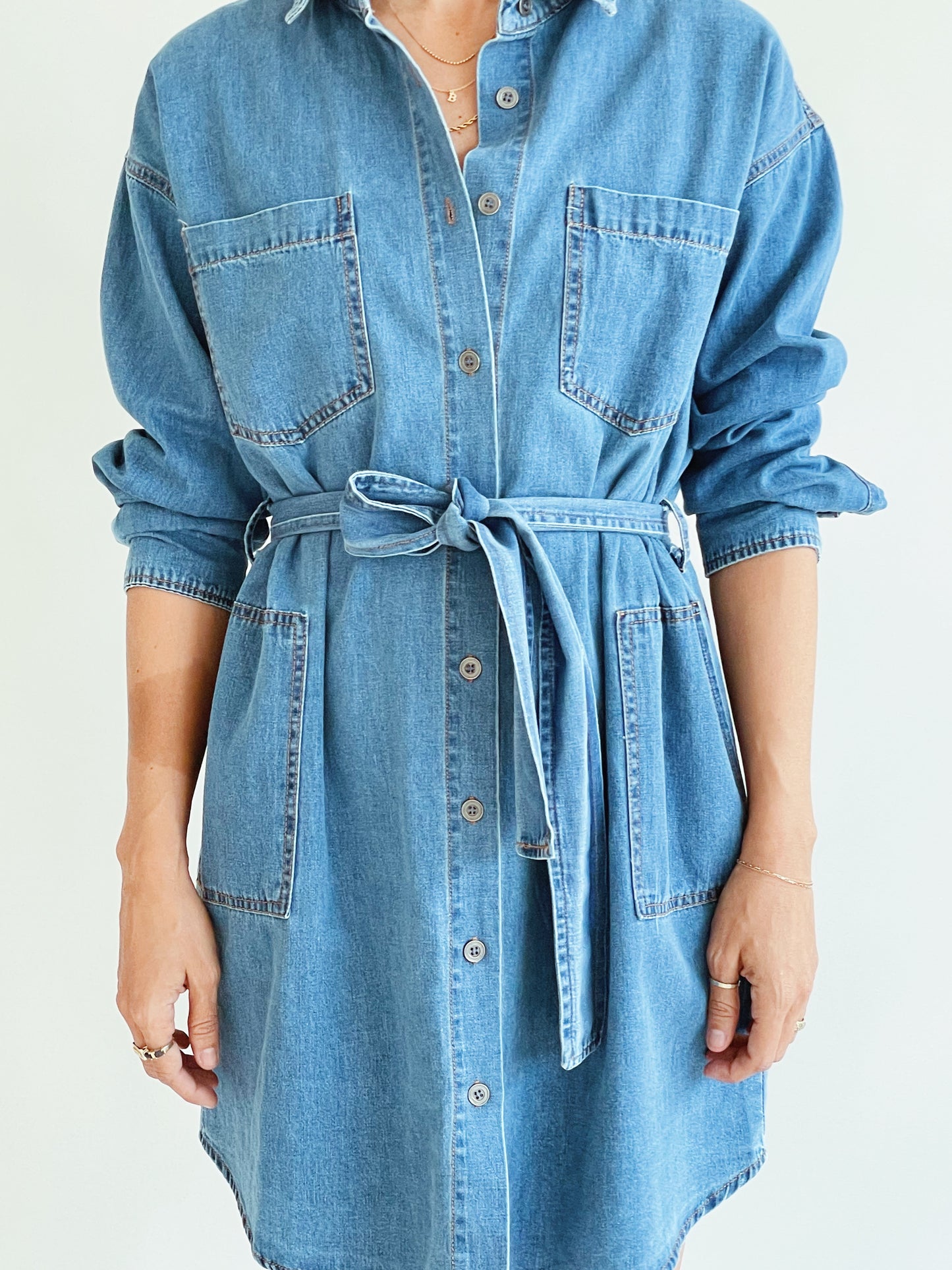 Leila Denim Dress
