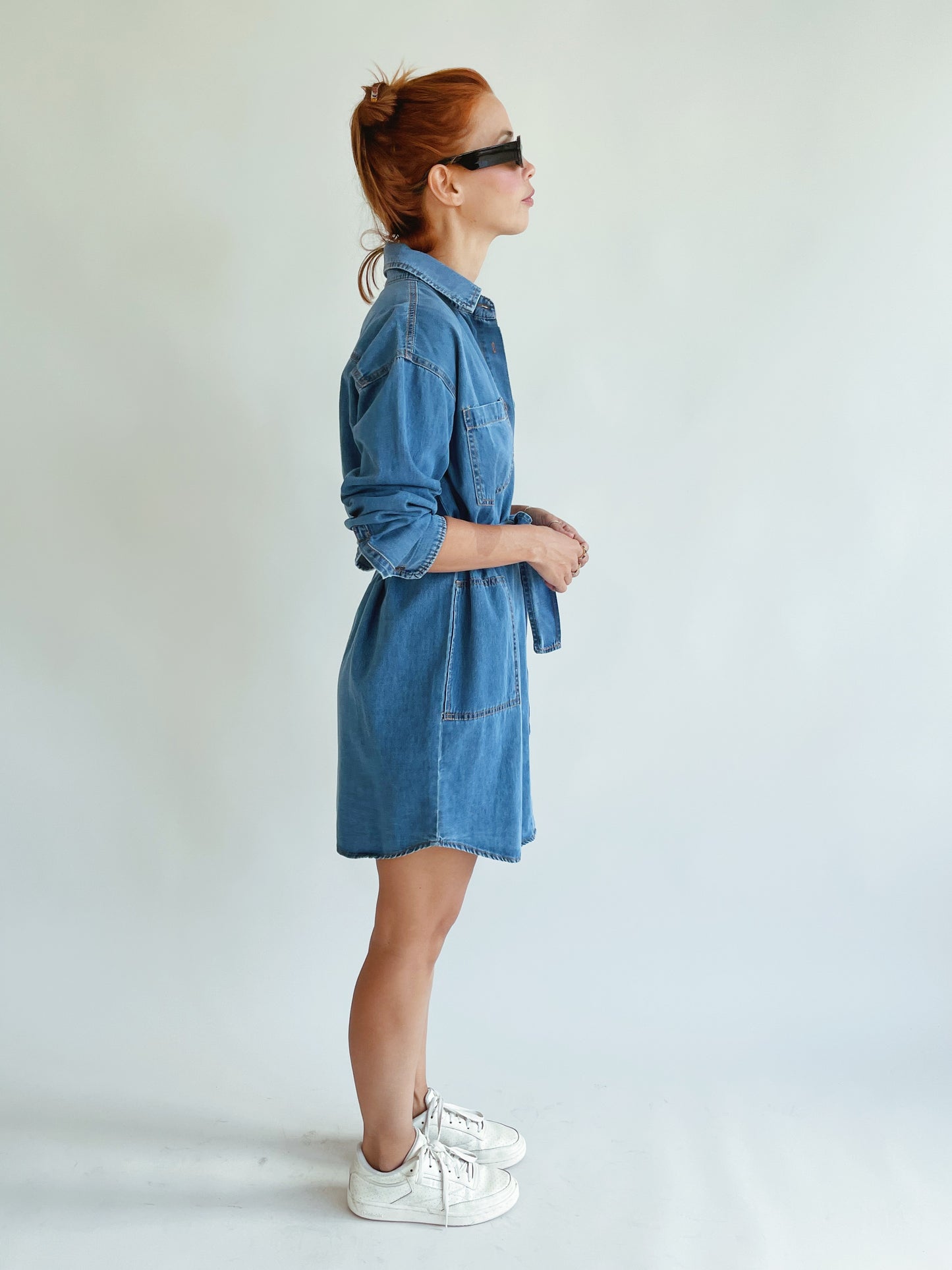 Leila Denim Dress