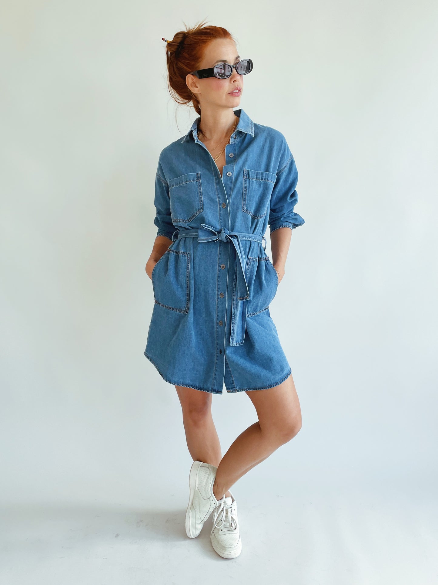 Leila Denim Dress