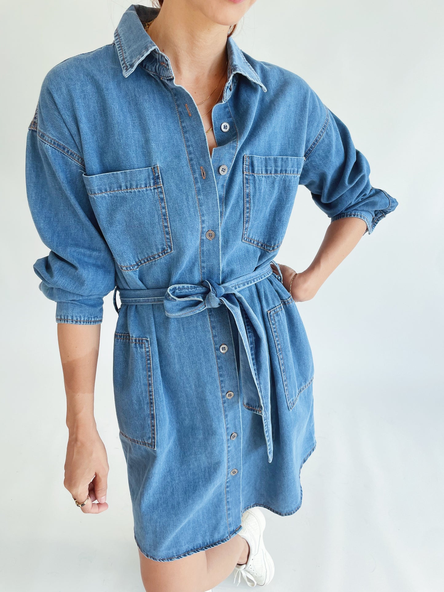 Leila Denim Dress