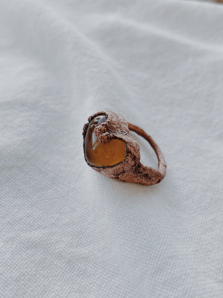 Ambar Heart Ring