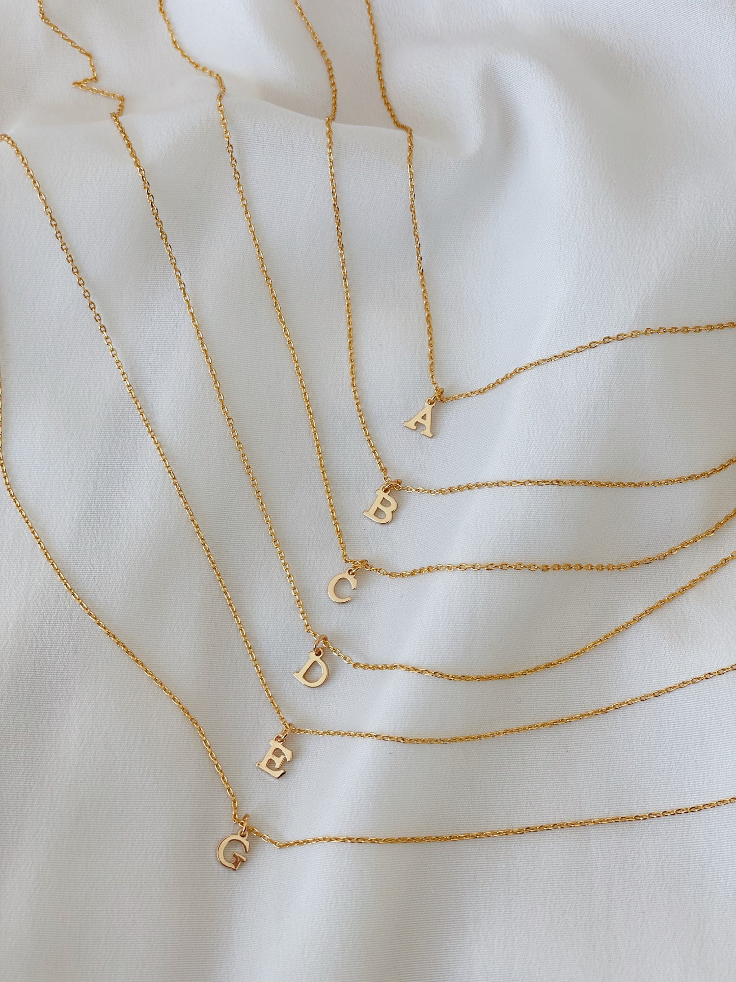 Dainty Initials Necklace