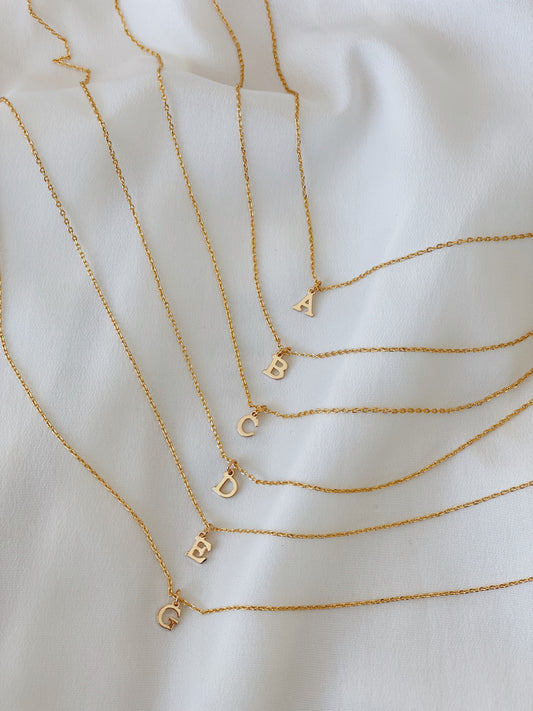 Dainty Initials Necklace